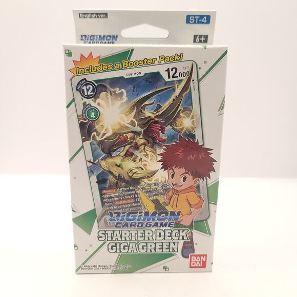 Digimon Card Game Giga Green Starter Deck 2021 - Picture 1 of 8
